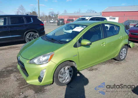 2015 Toyota Prius C Two z USA, uszkodzony, nr VIN JTDKDTB39F1102390